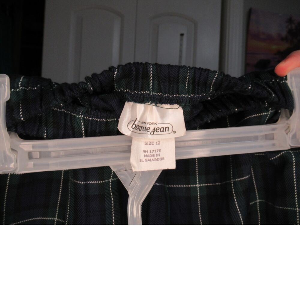 Bonnie Jean Plaid Skirt - Picture 3 of 3